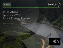 Tablet Screenshot of jouleafrica.com
